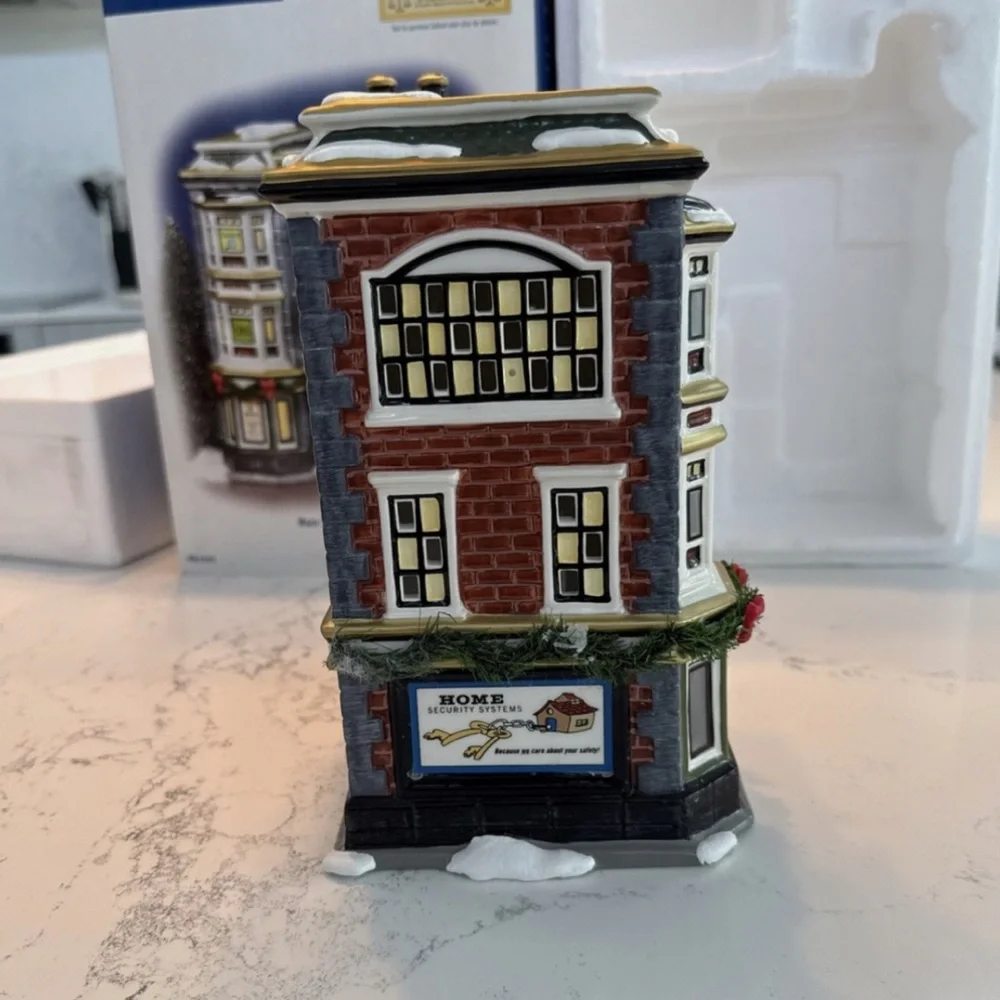 Department 56 Main Street Office Building Heritage Village Collection Retired - Picture 6 of 8